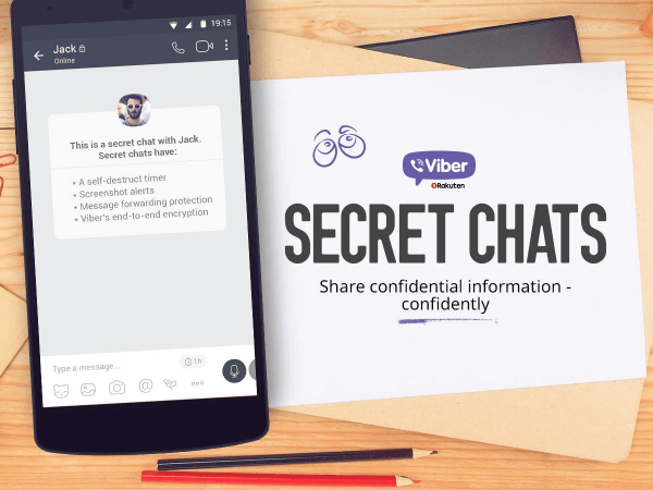 Aplikacja do komunikacji mobilnej Viber wydała aktualizację podobną do Snapchata do swojej usługi o nazwie Secret Chats.