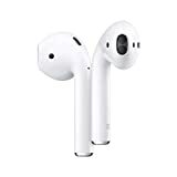 W zestawie bezprzewodowe słuchawki Apple AirPods (2. generacji) z etui ładującym Lightning. Ponad 24 godziny pracy na baterii, łatwa konfiguracja. Słuchawki Bluetooth do iPhone'a