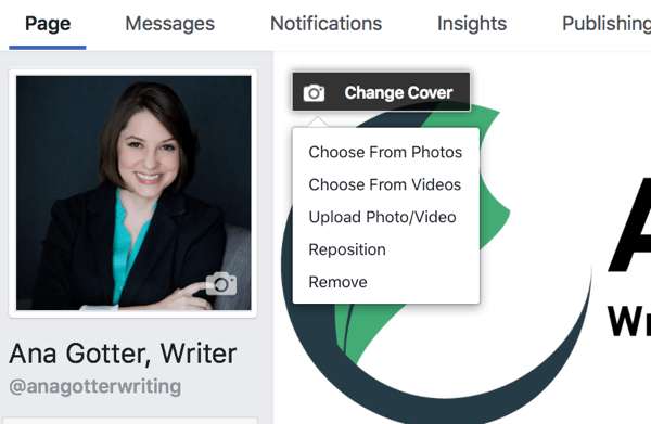 Jak skonfigurować kreatywne wideo w tle na Facebooka: Social Media Examiner