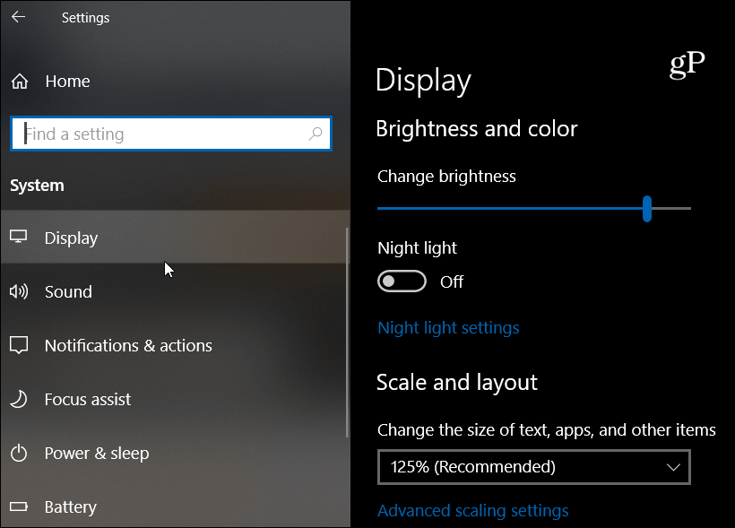 Płynny wygląd systemu Windows 10