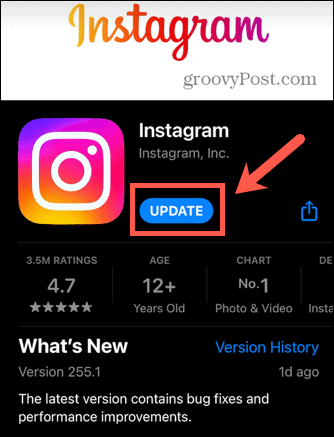 aplikacja do aktualizacji instagramu