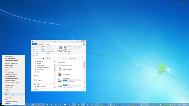 Tło pulpitu systemu Windows 8.1