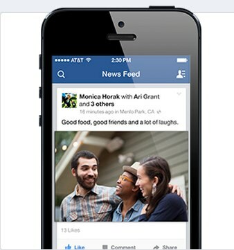 aplikacja mobilna Facebook