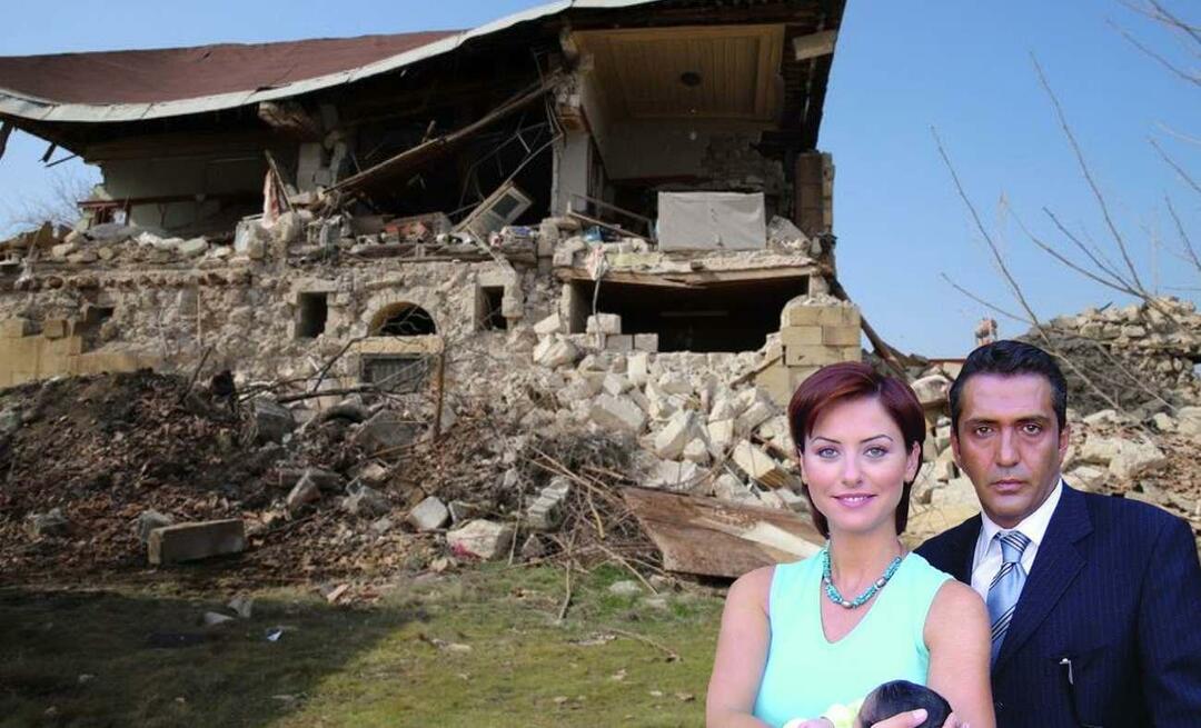 Serial „Zerda” nakręcony! Hurşit Ağa Mansion została zniszczona podczas trzęsienia ziemi