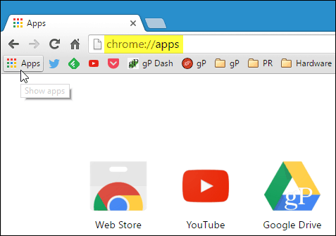 Uruchom aplikacje Chrome