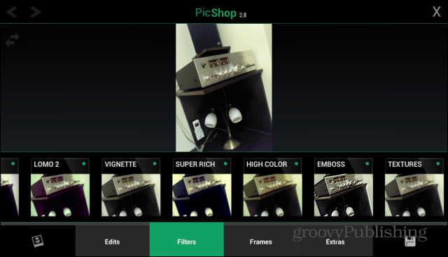 PicShop Android główny