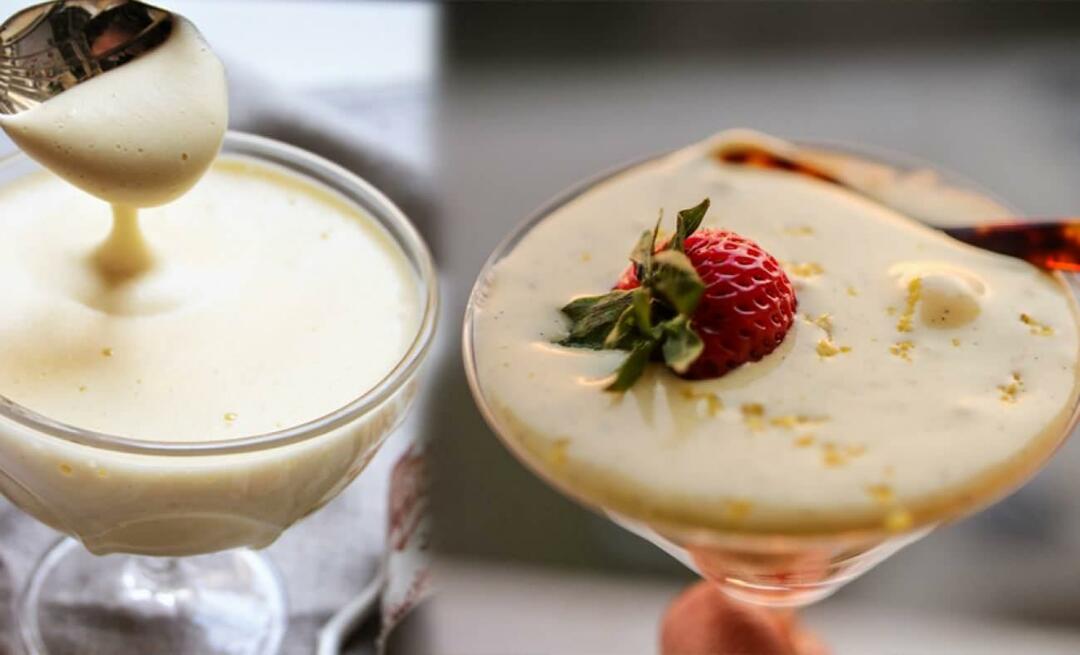 Co to jest sos Sabayon i jak powstaje sos Sabayon? Zabaglione sos tiramisu