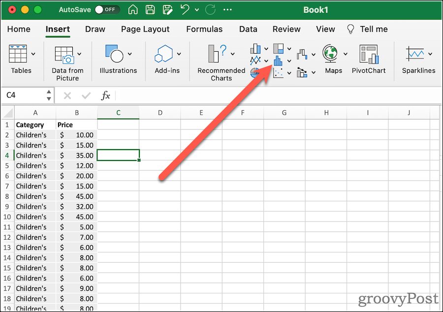 Jak utworzyć wykres pudełkowy w programie Excel