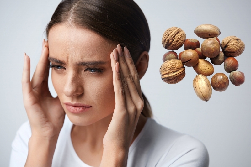 wysoki poziom kortyzolu często powoduje stres związany z bólem głowy, w którym można spożywać pokarmy bogate w omega 3