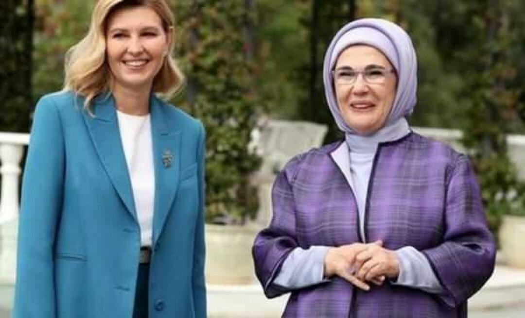 Olena Zelenska jest wdzięczna Pierwszej Damie Erdoğan za to, co zrobiła dla ukraińskich sierot!