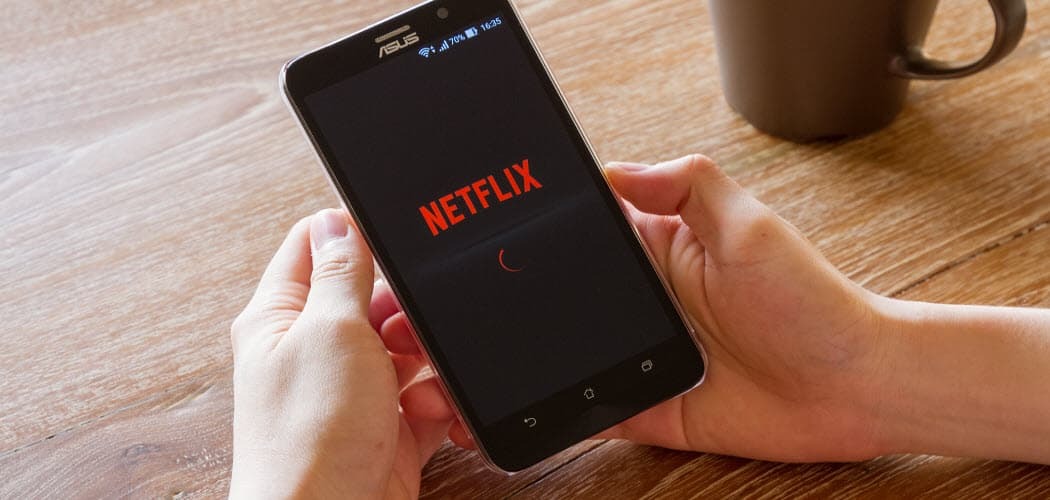 Ogranicz ilość danych używanych przez Netflix podczas przeglądania z telefonu