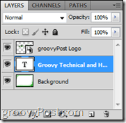 Panel warstwy obrazu programu Photoshop