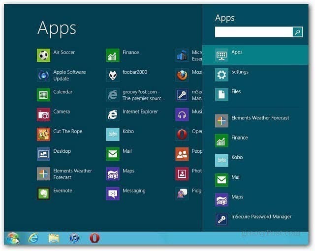 Pobierz menu Start na Windows 8 z ViStart