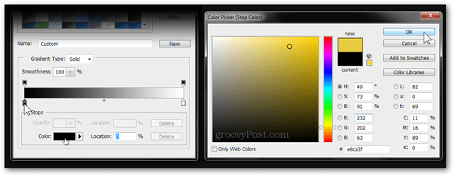Photoshop Szablony predefiniowane Adobe Pobierz Pobierz Utwórz Uprość Łatwy Prosty Szybki dostęp Nowy przewodnik samouczka Gradienty Mieszanka kolorów Gładkie wyblakłe projektowanie Szybki wybór próbnika kolorów