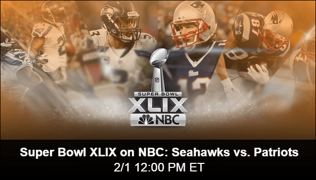 NBC Streaming Super Bowl XLIX Online za darmo