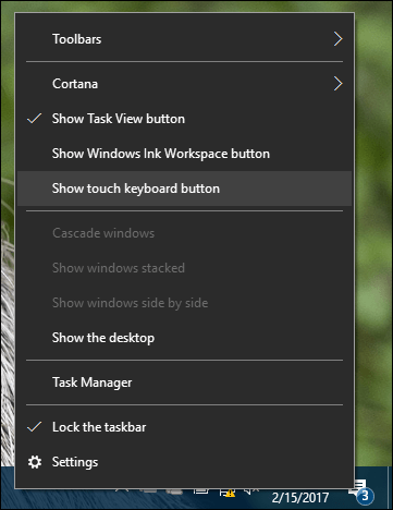 włącz klawiaturę emoji systemu Windows 10
