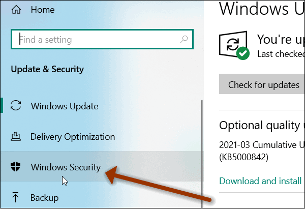 bezpieczeństwo systemu Windows