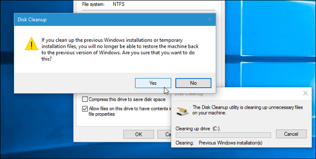 Aktualizacja systemu Windows 10 z listopada: Odzyskaj 20 GB miejsca na dysku