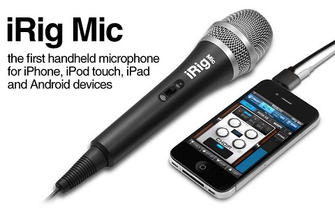 Mikrofon iric współpracuje ze smartfonem