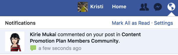 Otrzymuj powiadomienie, gdy ktoś poprosi o dołączenie do Twojej grupy na Facebooku.