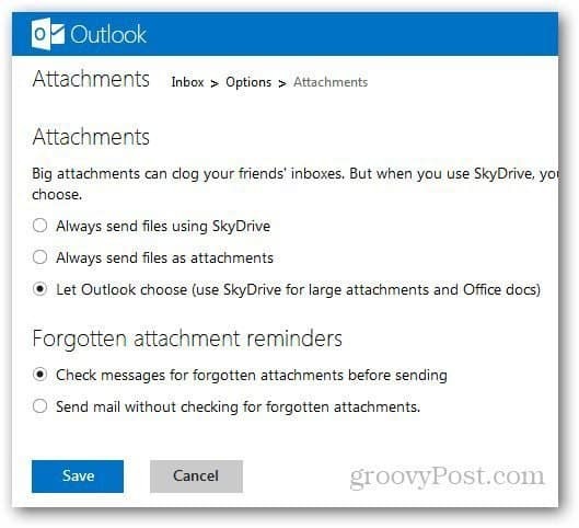 Jak zarządzać załącznikami w Outlook.com