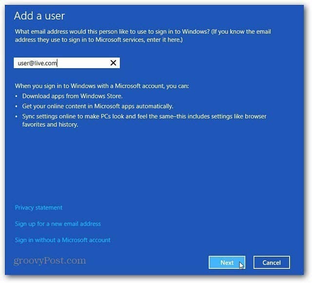 Jak dodawać nowych użytkowników i zarządzać nimi w systemie Windows 8