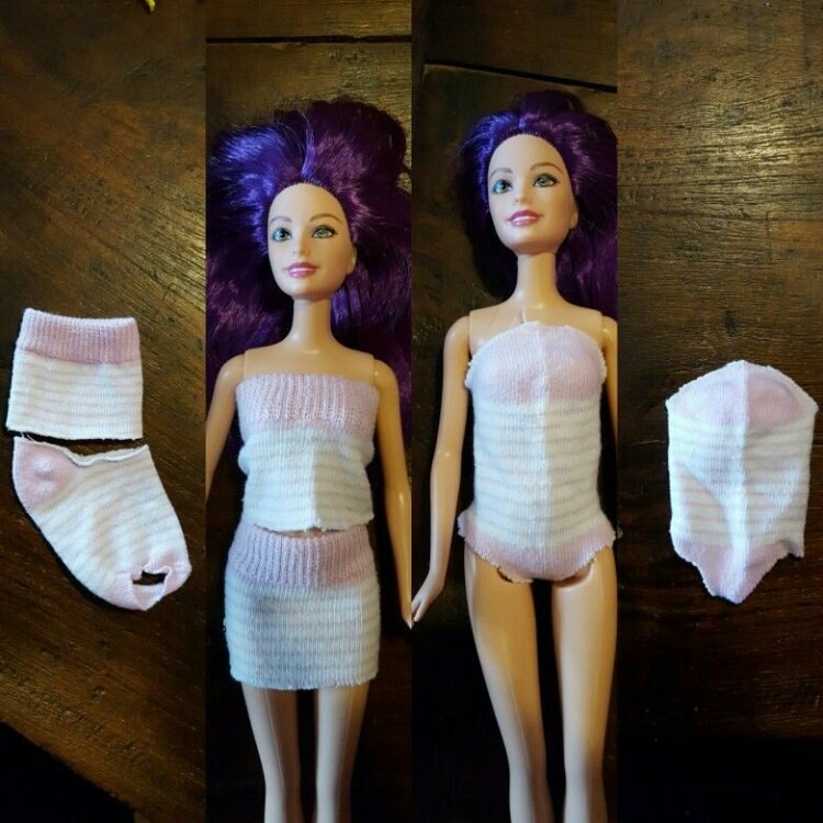 Jak szyć ubrania dla lalek Barbie? Łatwe i praktyczne szycie sukienek dla niemowląt