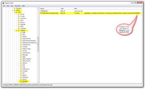 Lokalizacja folderu OLK w systemie Windows 7 i Outlook 2010