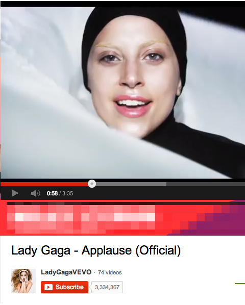 Lady Gaga - Oklaski