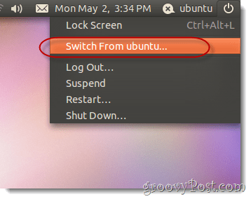 zmień formę na ubuntu