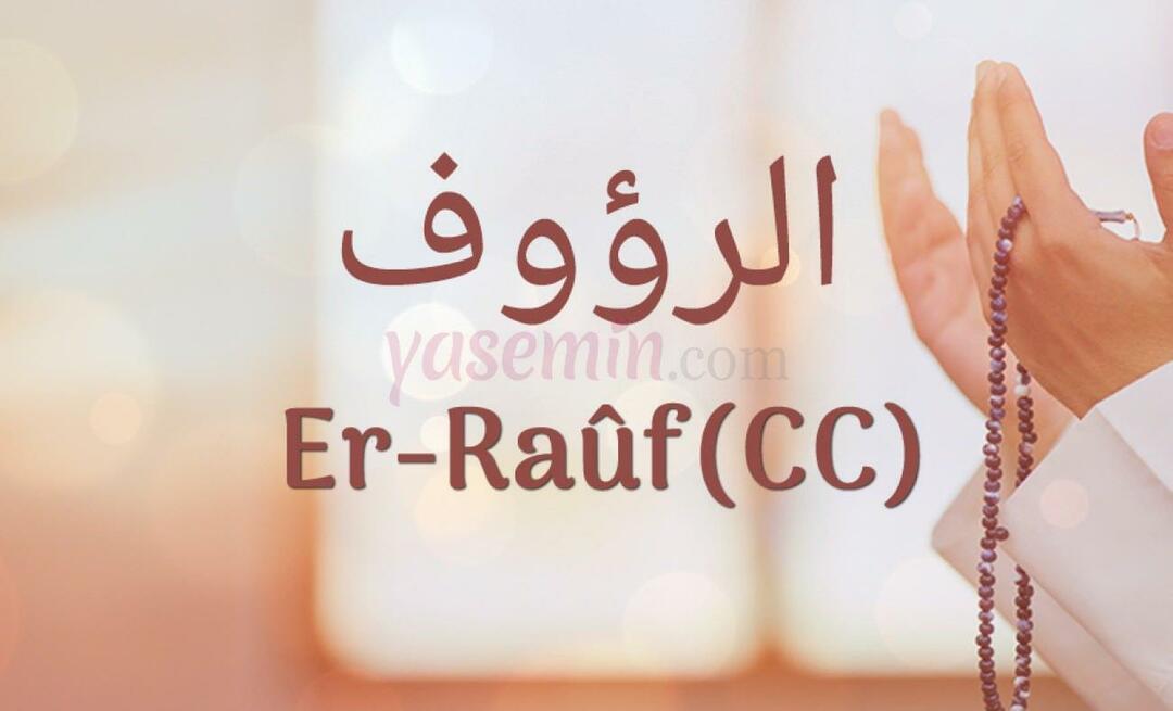 Co oznacza Er-Rauf (cc)? Jakie są zalety Er-Raufa (cc)?