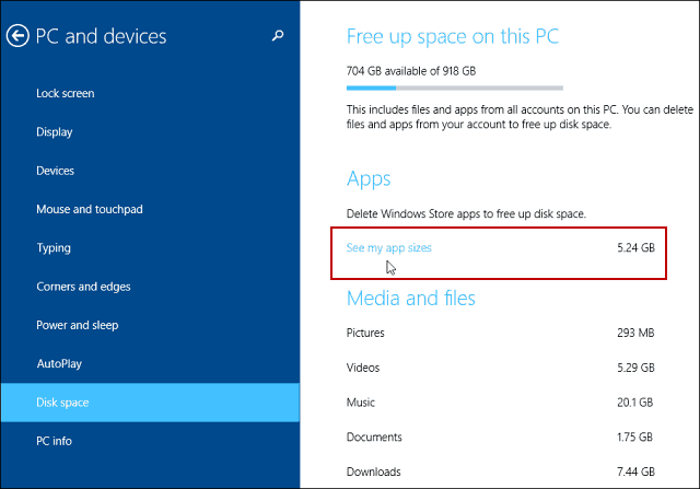Windows 8.1 Wskazówka: Zarządzaj nowoczesnymi aplikacjami i zwalniaj miejsce na dysku