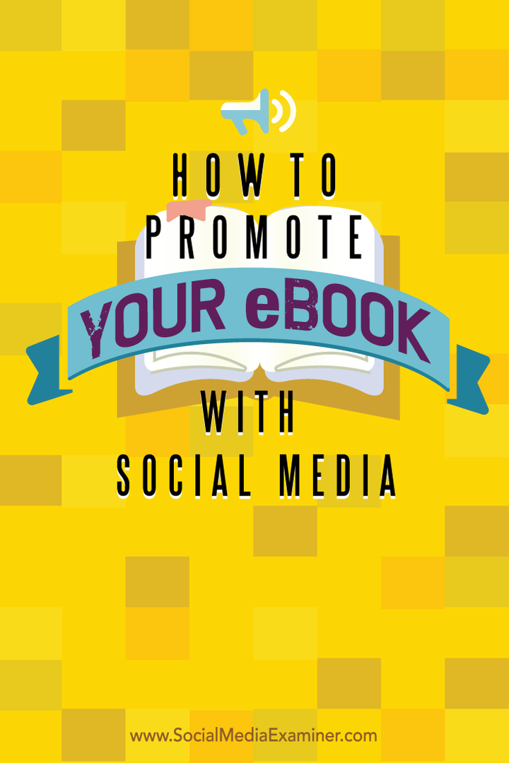 jak promować swój ebook w mediach społecznościowych