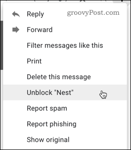 Odblokuj użytkownika w Gmailu
