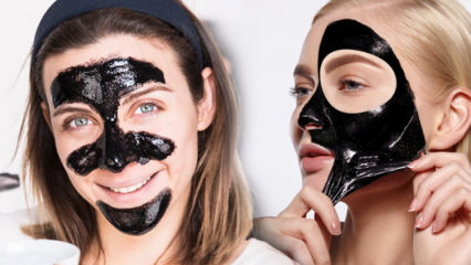 Jakie są zalety czarnej maski? Jak nakłada się czarną maskę na skórę?
