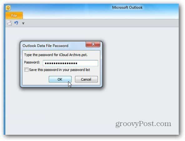 uruchom ponownie program Outlook