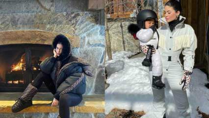 Najlepsze zimowe kreacje Kylie Jenner, królowej zimowej mody