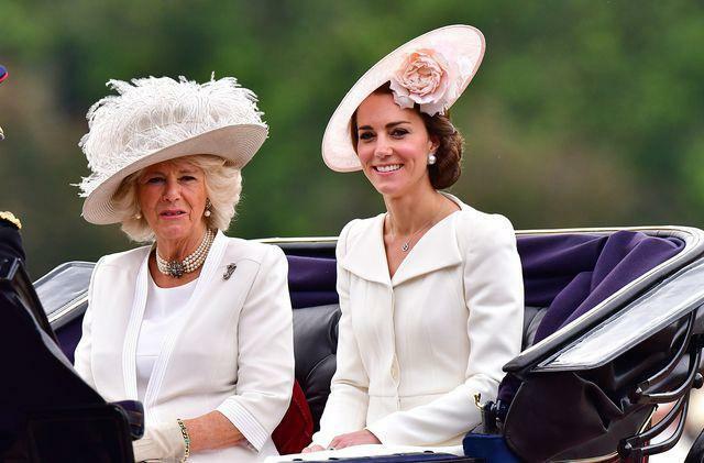Król Anglii III. Żona Karola, Camilla i Kate Middleton