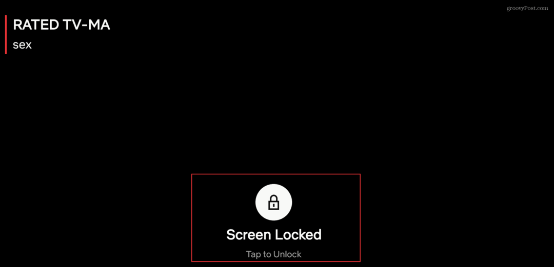 Jak korzystać z funkcji blokady ekranu w aplikacji Netflix