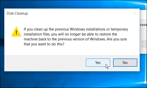 Aktualizacja systemu Windows 10: odzyskaj miejsce na dysku