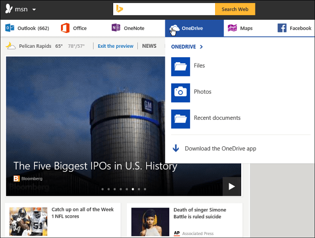 Microsoft wprowadza nowy odnowiony MSN do podglądu