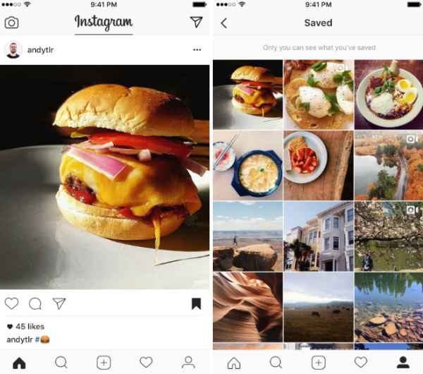 Posty zapisane na Instagramie są teraz dostępne w wersji 10.2 na Instagramie zarówno dla iOS, jak i Androida.