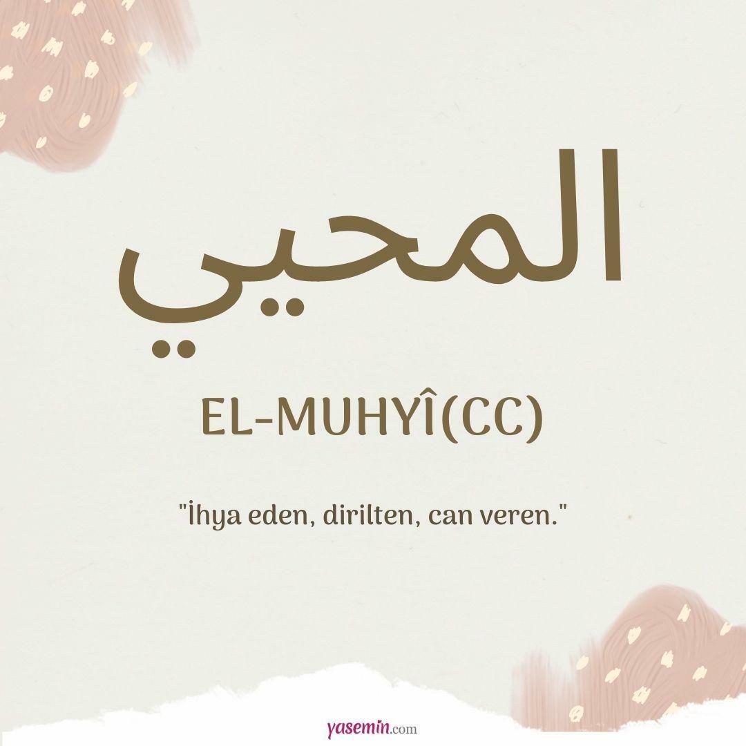 Co oznacza al-Muhyi (cc)?