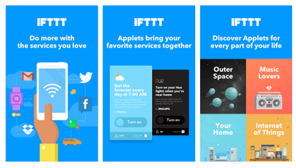 Nowe aplety IFTTT łączą Twoje ulubione usługi w celu tworzenia nowych doświadczeń.