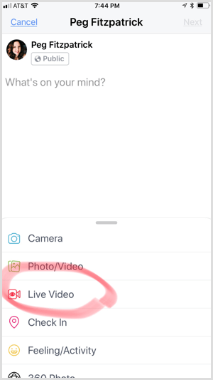Aplikacja Facebook Creator uruchamia wideo na żywo
