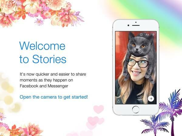 Facebook połączył Messenger Day z Facebook Stories i udostępnił go jako jedno doświadczenie o nazwie po prostu Stories.