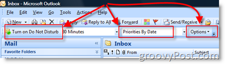 Konfiguracja programu Microsoft Email Prioritizer:: groovyPost.com