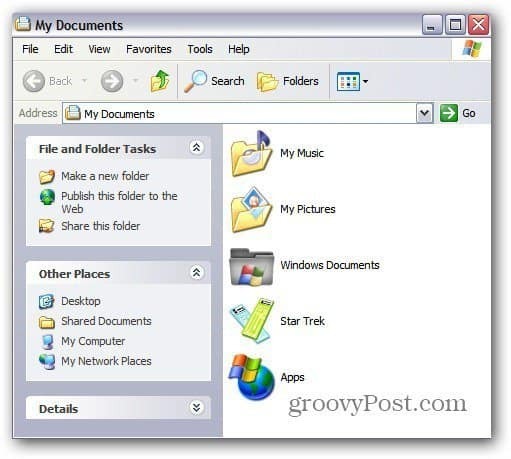 Nowe ikony folderów XP