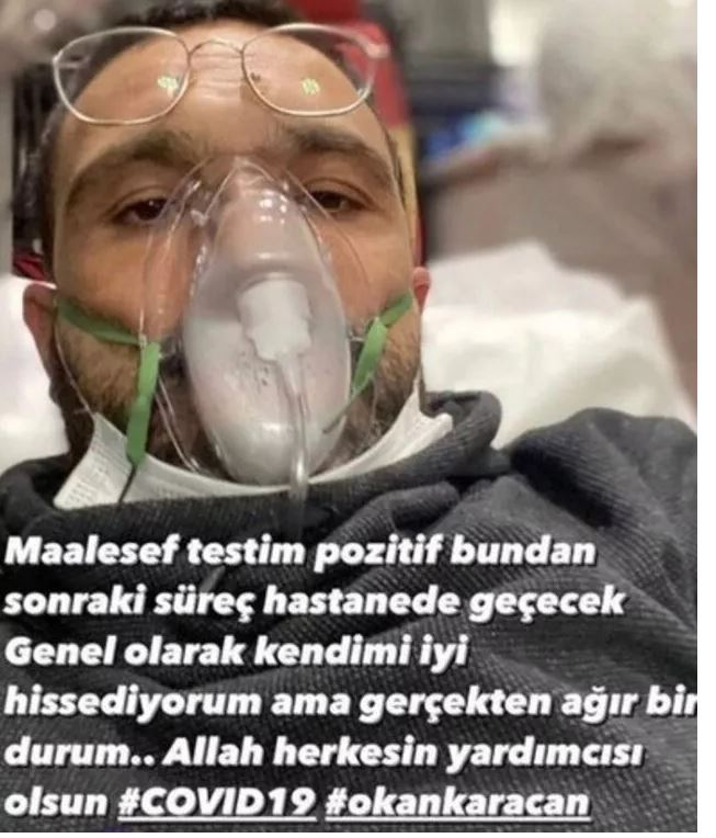 Są wieści od Okan Karacan, który złapał koronawirusa! We łzach w szpitalu ...