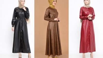 Modele odzieży skórzanej w odzieży hidżabowej